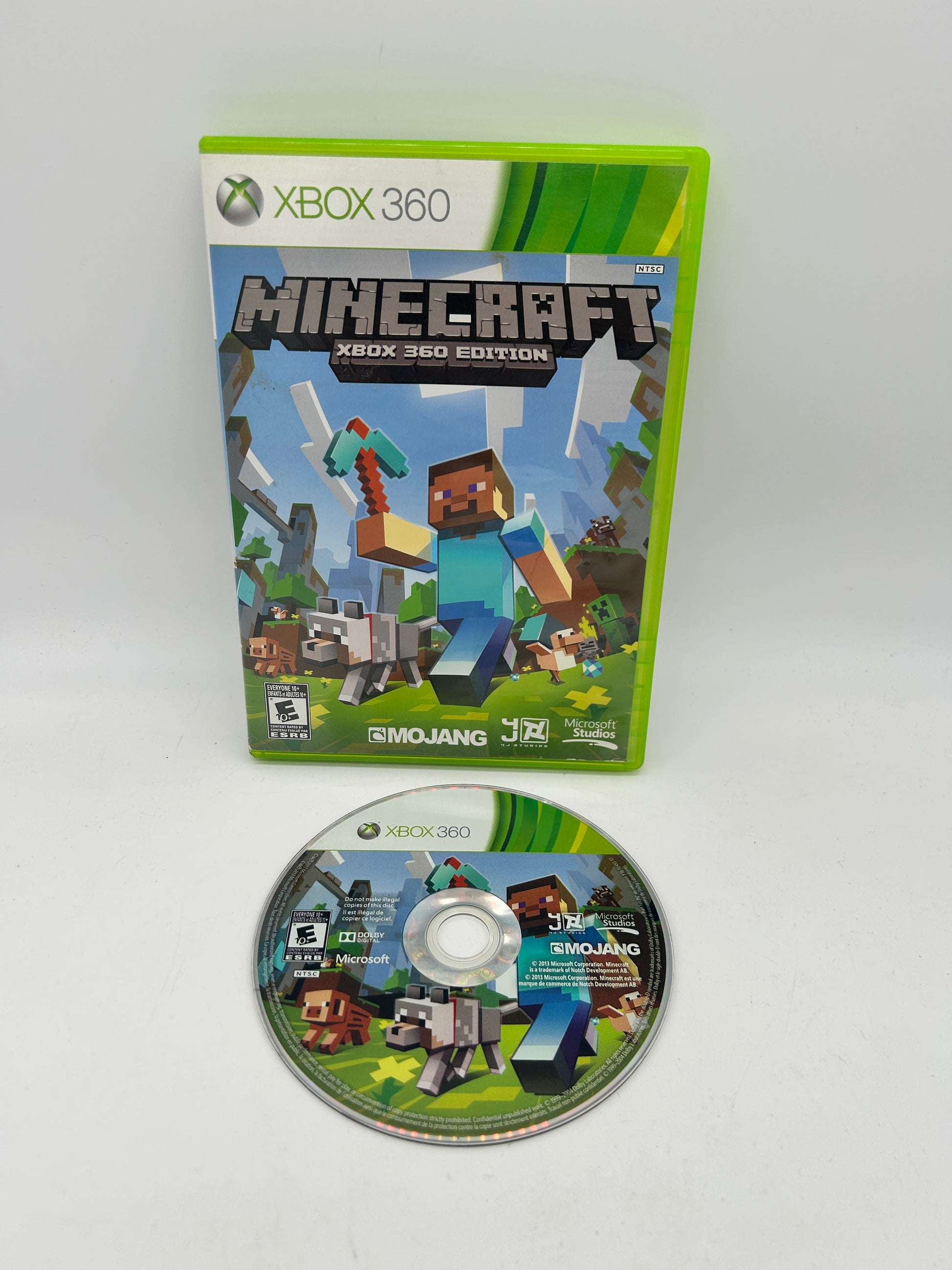 PiXEL-RETRO.COM : MICROSOFT XBOX 360 COMPLETE CIB BOX MANUAL GAME NTSC MINECRAFT