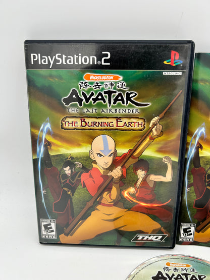 SONY PLAYSTATiON 2 [PS2] | AVATAR THE LAST AiRBENDER THE BURNiNG EARTH