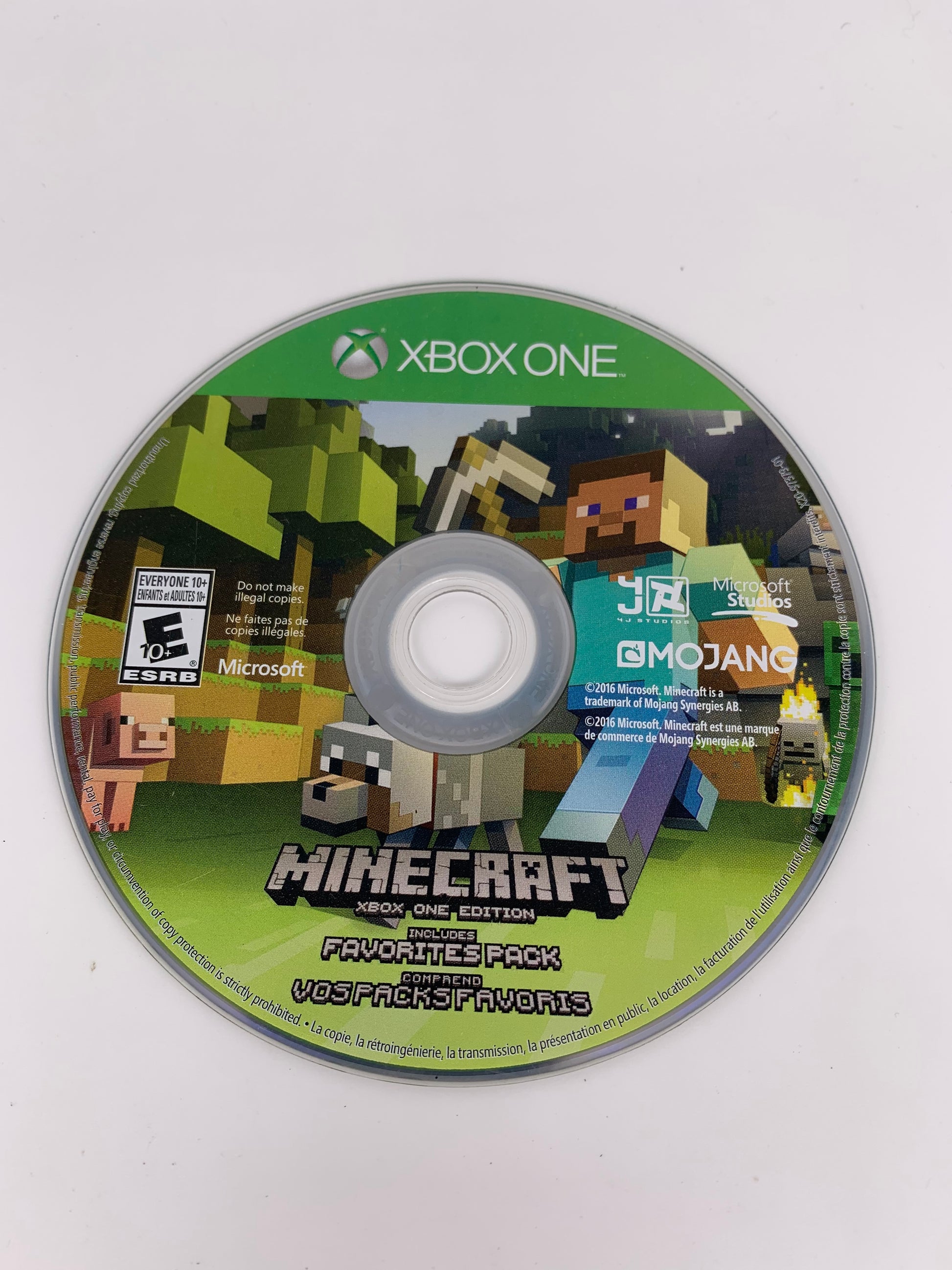 PiXEL-RETRO.COM : MICROSOFT XBOX ONE COMPLETE CIB BOX MANUAL GAME NTSC MINECRAFT