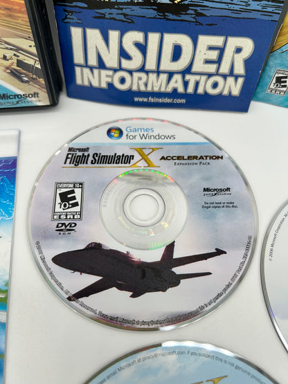 PC ORDiNATEUR | MiCROSOFT FLiGHT SiMULATOR X | GOLD EDiTiON