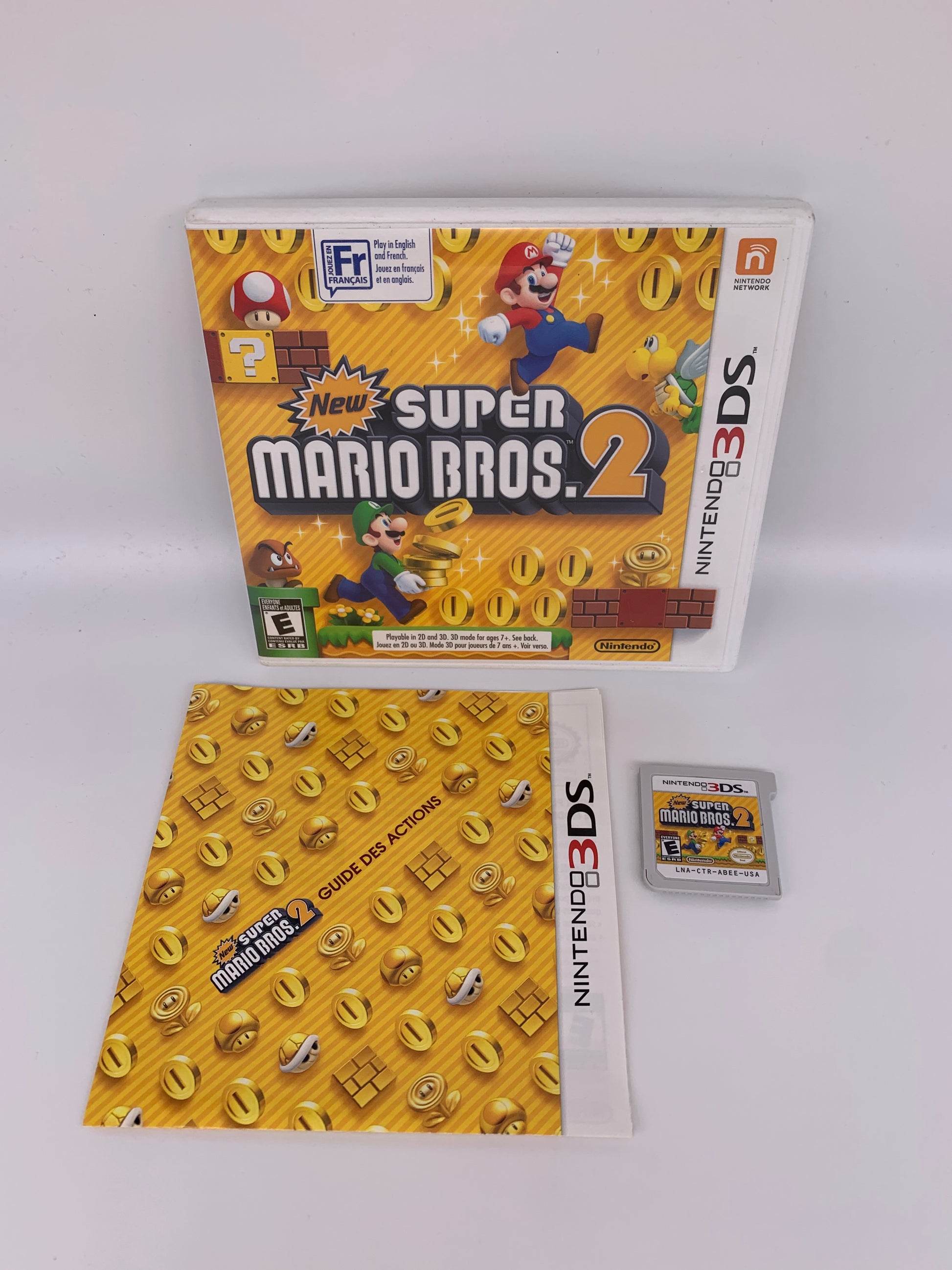 PiXEL-RETRO.COM : NINTENDO 3DS (3DS) NEW SUPER MARIO BROS. 2 COMPLET IN BOX MANUAL GAME NTSC