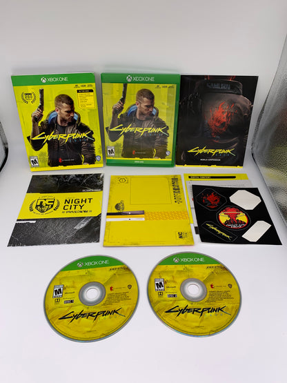 PiXEL-RETRO.COM : MICROSOFT XBOX ONE COMPLETE CIB BOX MANUAL GAME NTSC CYBERPUNK 2077