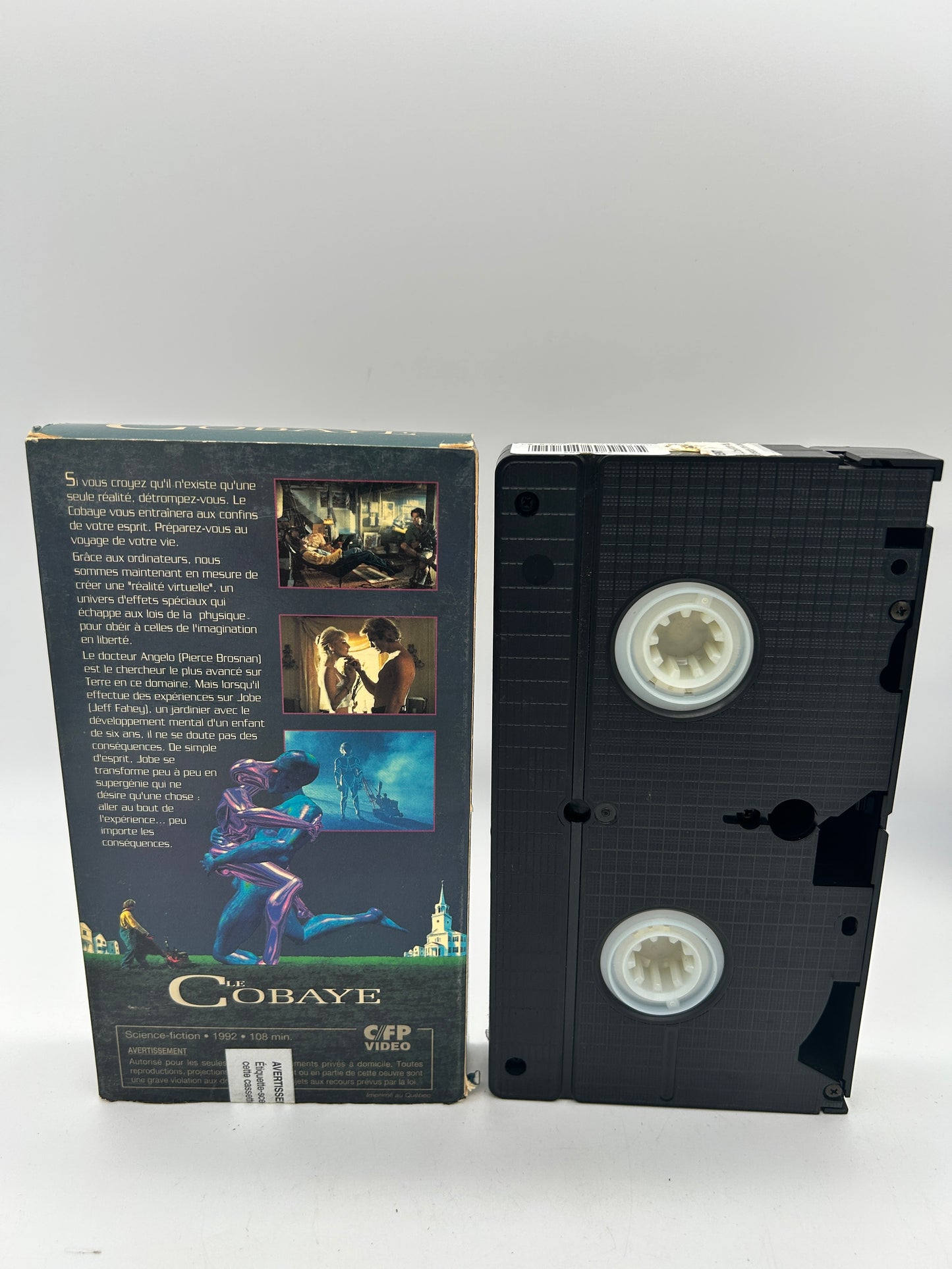FiLM VHS FRANCAiS | LE COBAYE [THE LAWNMOWER MAN]