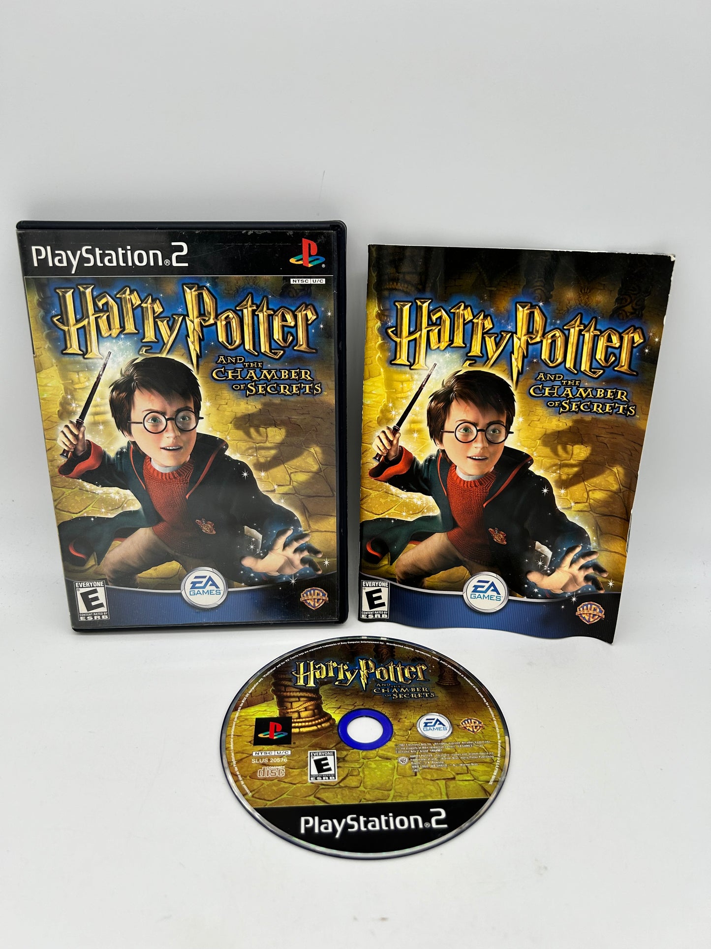 PiXEL-RETRO.COM : SONY PLAYSTATION 2 (PS2) COMPLET CIB BOX MANUAL GAME NTSC HARRY POTTER AND THE CHAMBER OF SECRETS