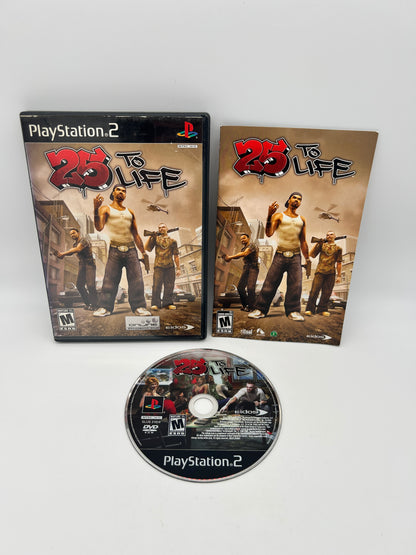 PiXEL-RETRO.COM : SONY PLAYSTATION 2 (PS2) COMPLET CIB BOX MANUAL GAME NTSC  25 TO LIFE