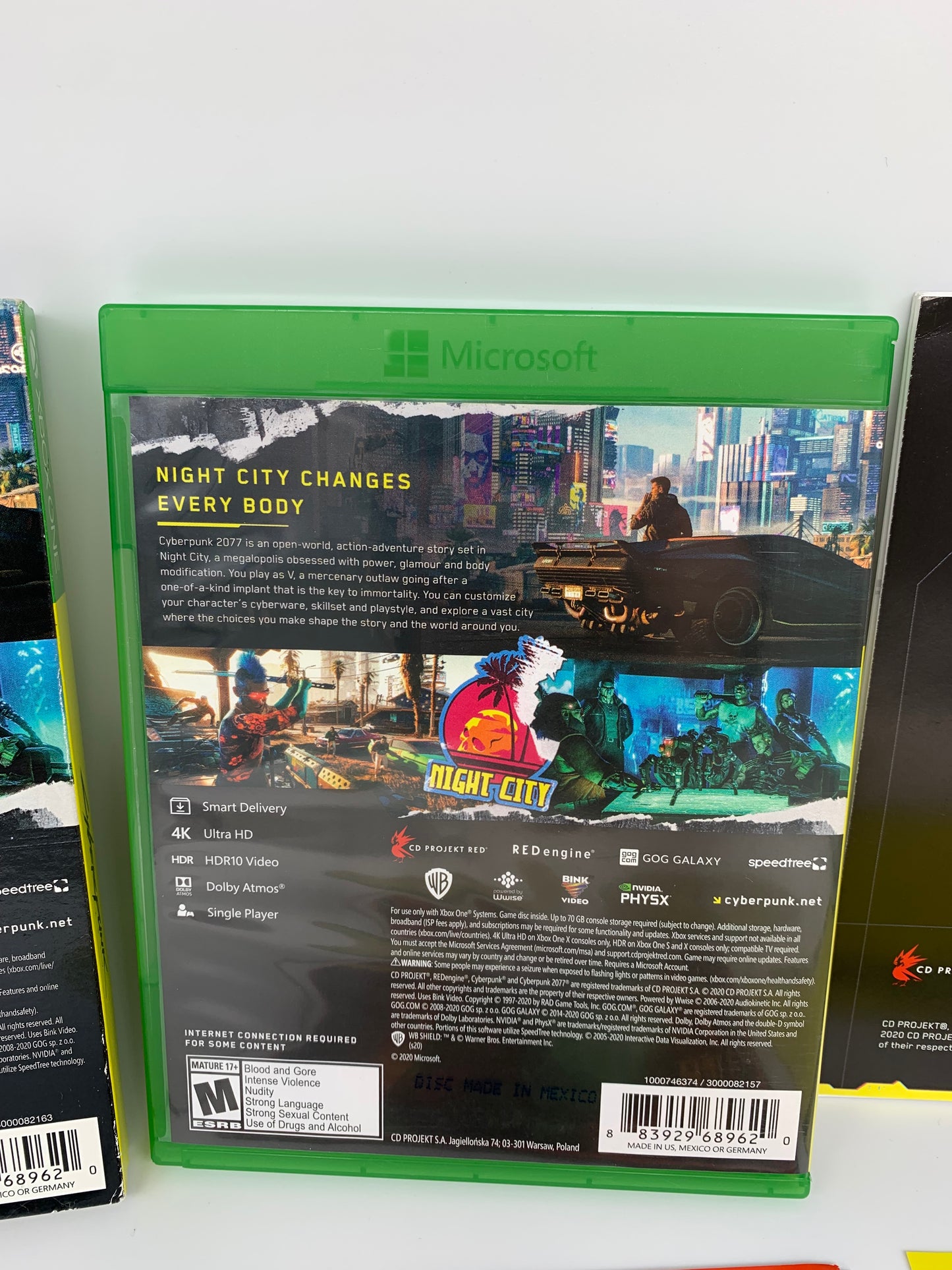 MiCROSOFT XBOX ONE | CYBERPUNK 2077 | DAY ONE EDiTiON