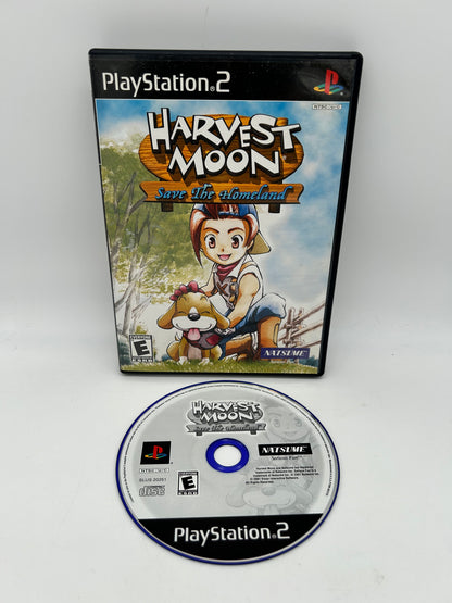 PiXEL-RETRO.COM : SONY PLAYSTATION 2 (PS2) COMPLET CIB BOX MANUAL GAME NTSC HARVEST MOON SAVE THE HOMELAND