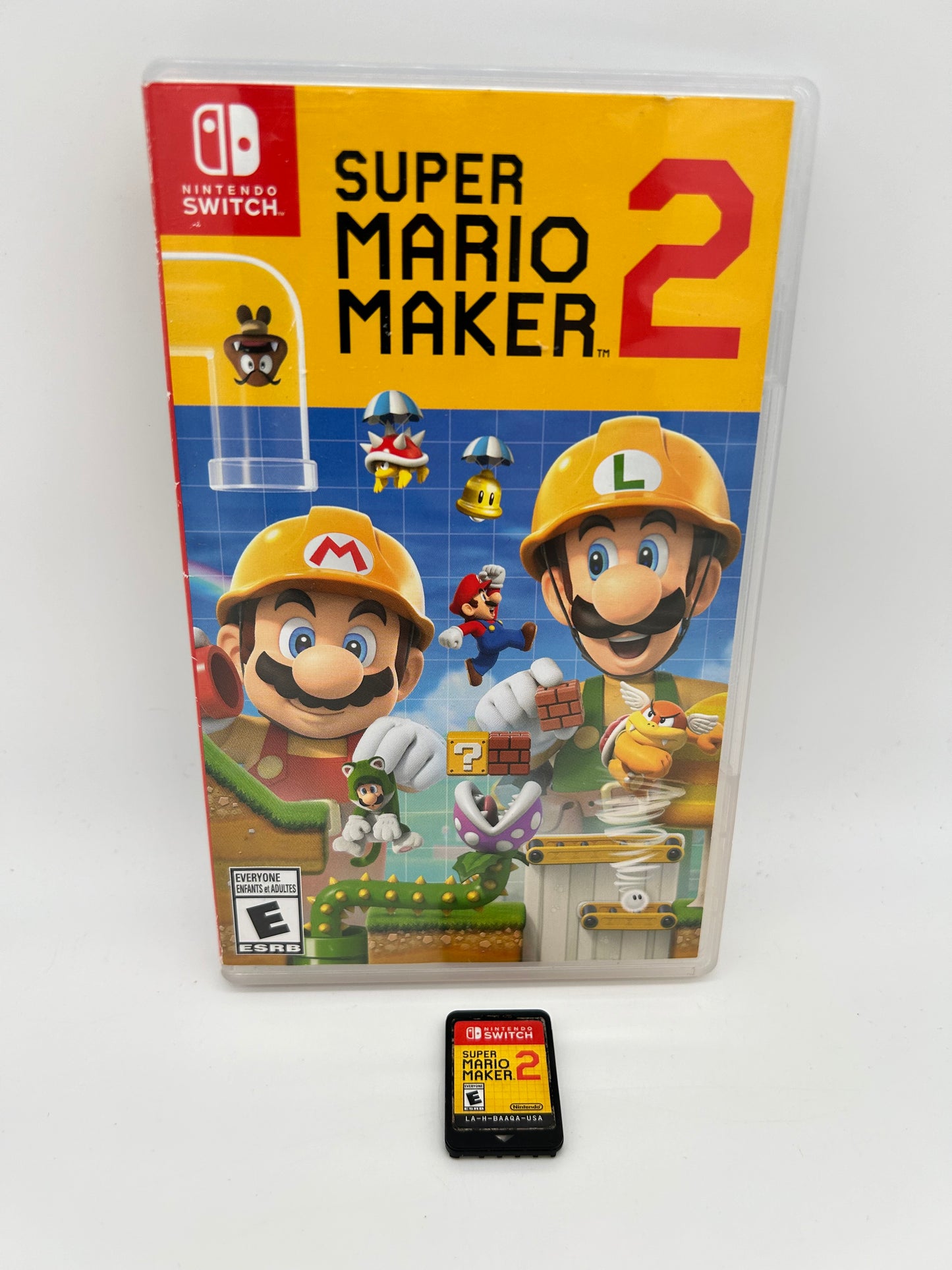 PiXEL-RETRO.COM : NINTENDO SWITCH NEW SEALED IN BOX COMPLETE MANUAL GAME NTSC SUPER MARIO MAKER 2