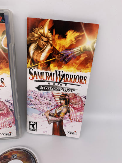 SONY PLAYSTATiON PORTABLE [PSP] | SAMURAi WARRiORS STATE OF WAR