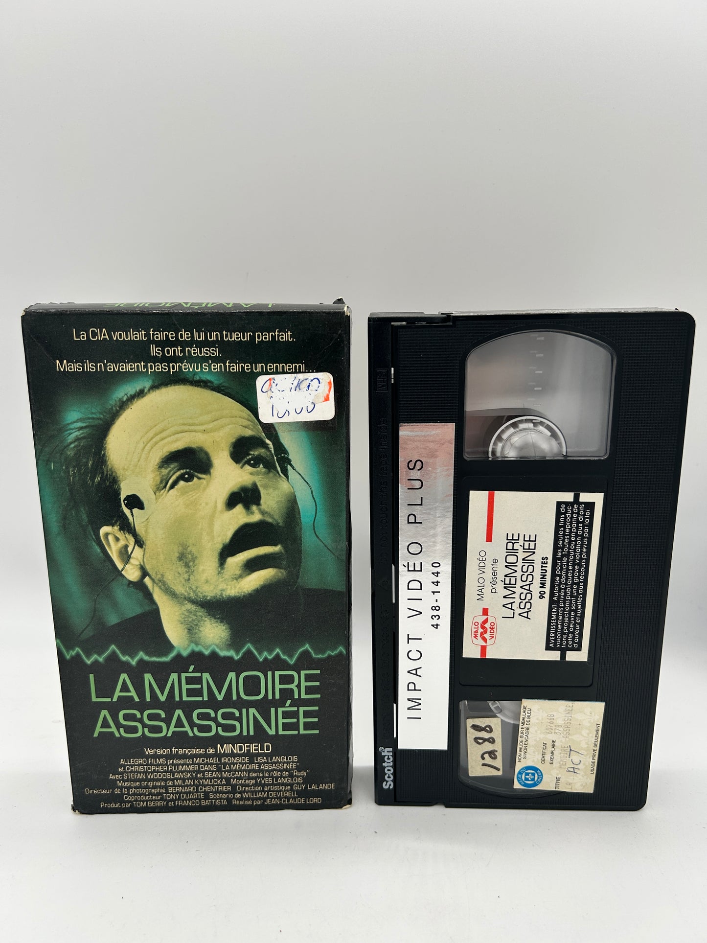 FRENCH VHS MOVIE | MURDERED MEMORY [MINDFiELD]