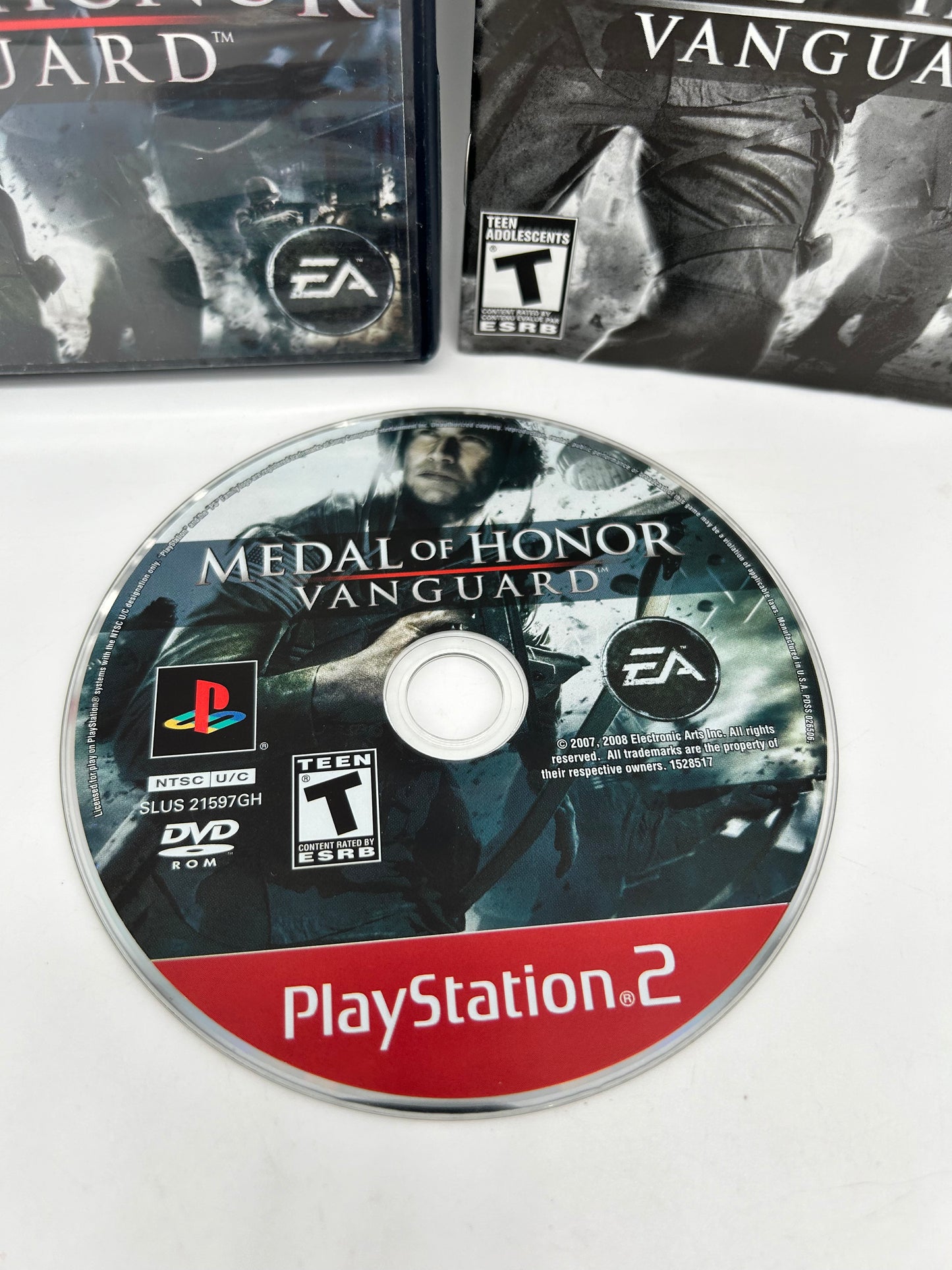 SONY PLAYSTATiON 2 [PS2] | MEDAL OF HONOR VANGUARD | GREATEST HiTS