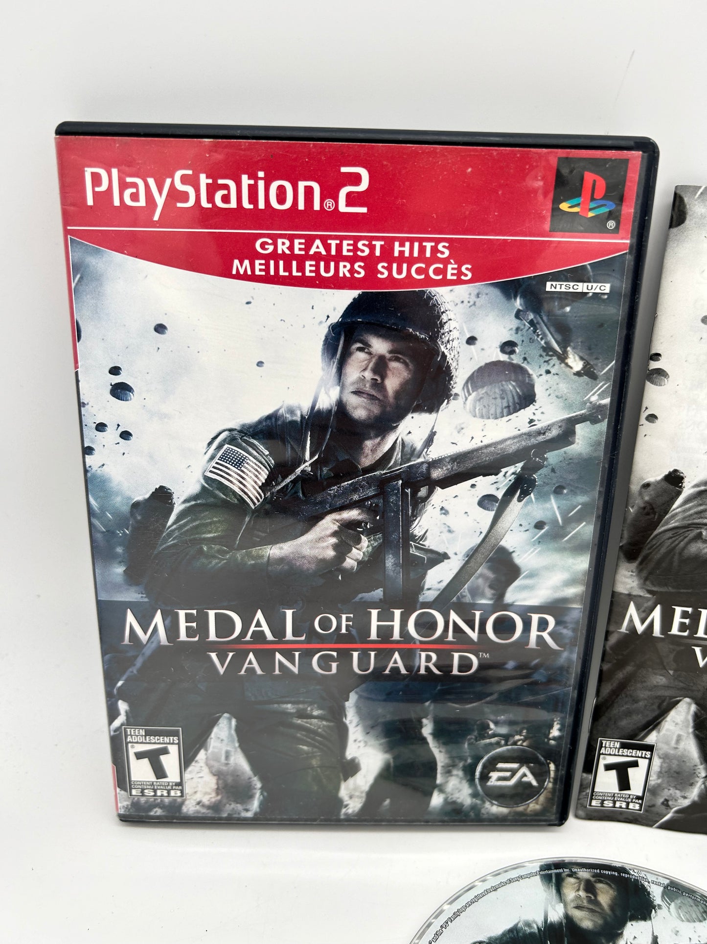 SONY PLAYSTATiON 2 [PS2] | MEDAL OF HONOR VANGUARD | GREATEST HiTS