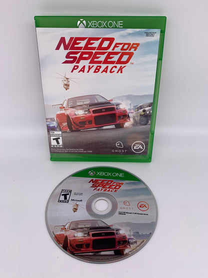 PiXEL-RETRO.COM : MICROSOFT XBOX ONE COMPLETE CIB BOX MANUAL GAME NTSC NEED FOR SPEED PAYBACK