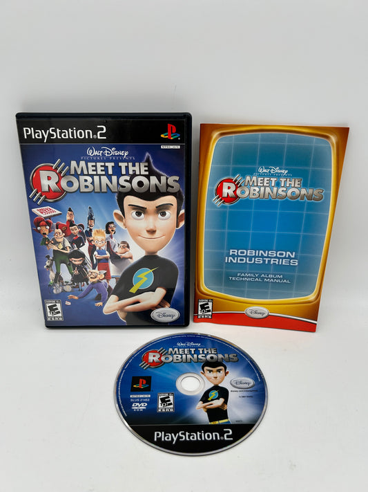 PiXEL-RETRO.COM : SONY PLAYSTATION 2 (PS2) COMPLET CIB BOX MANUAL GAME NTSC MEET THE ROBINSONS