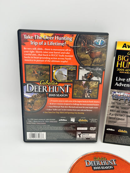 SONY PLAYSTATiON 2 [PS2] | CABELAS DEER HUNT 2005 SEASON
