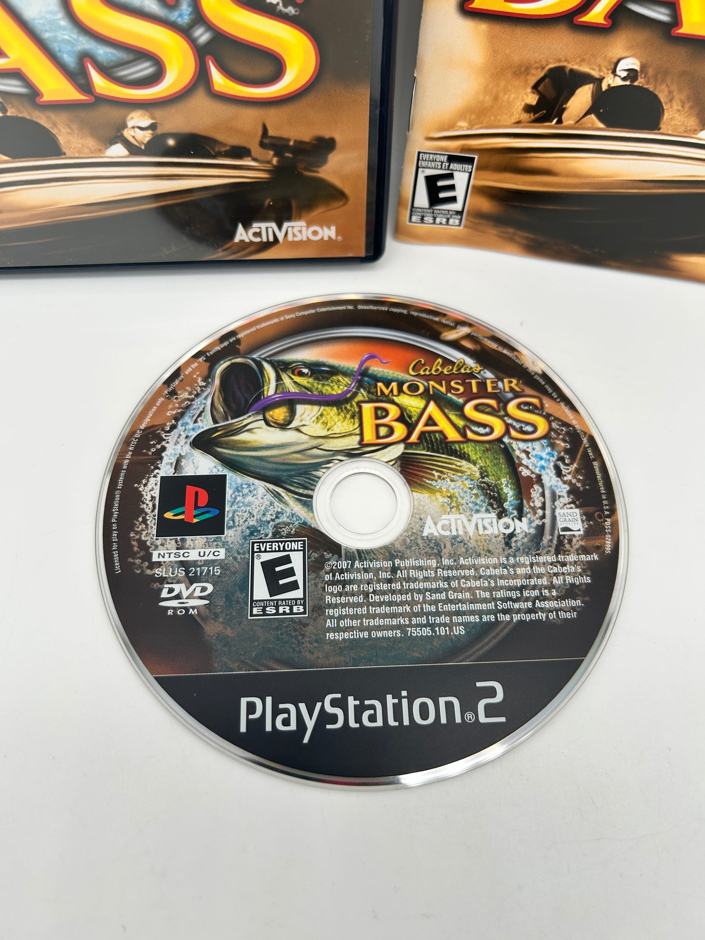 SONY PLAYSTATiON 2 [PS2] | CABELAS MONSTER BASS