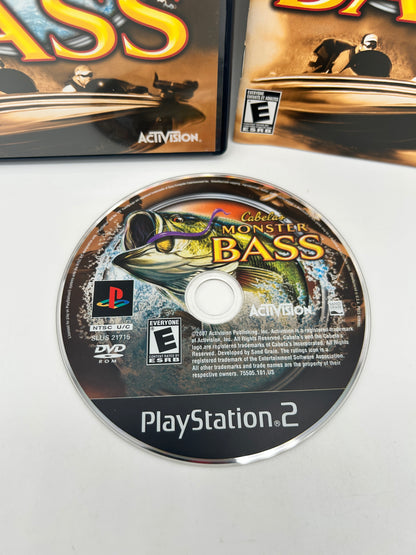 SONY PLAYSTATiON 2 [PS2] | CABELAS MONSTER BASS
