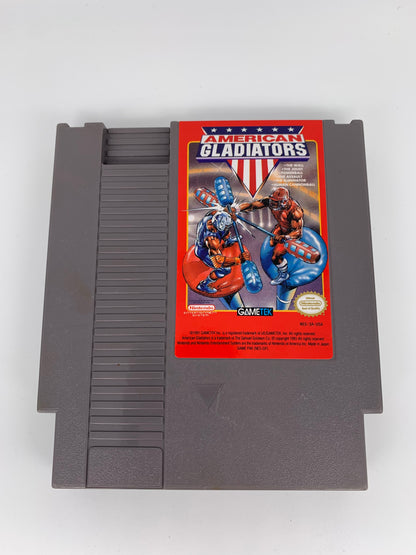 PiXEL-RETRO.COM : NINTENDO ENTERTAiNMENT SYSTEM (NES) GAME NTSC AMERICAN GLADIATORS