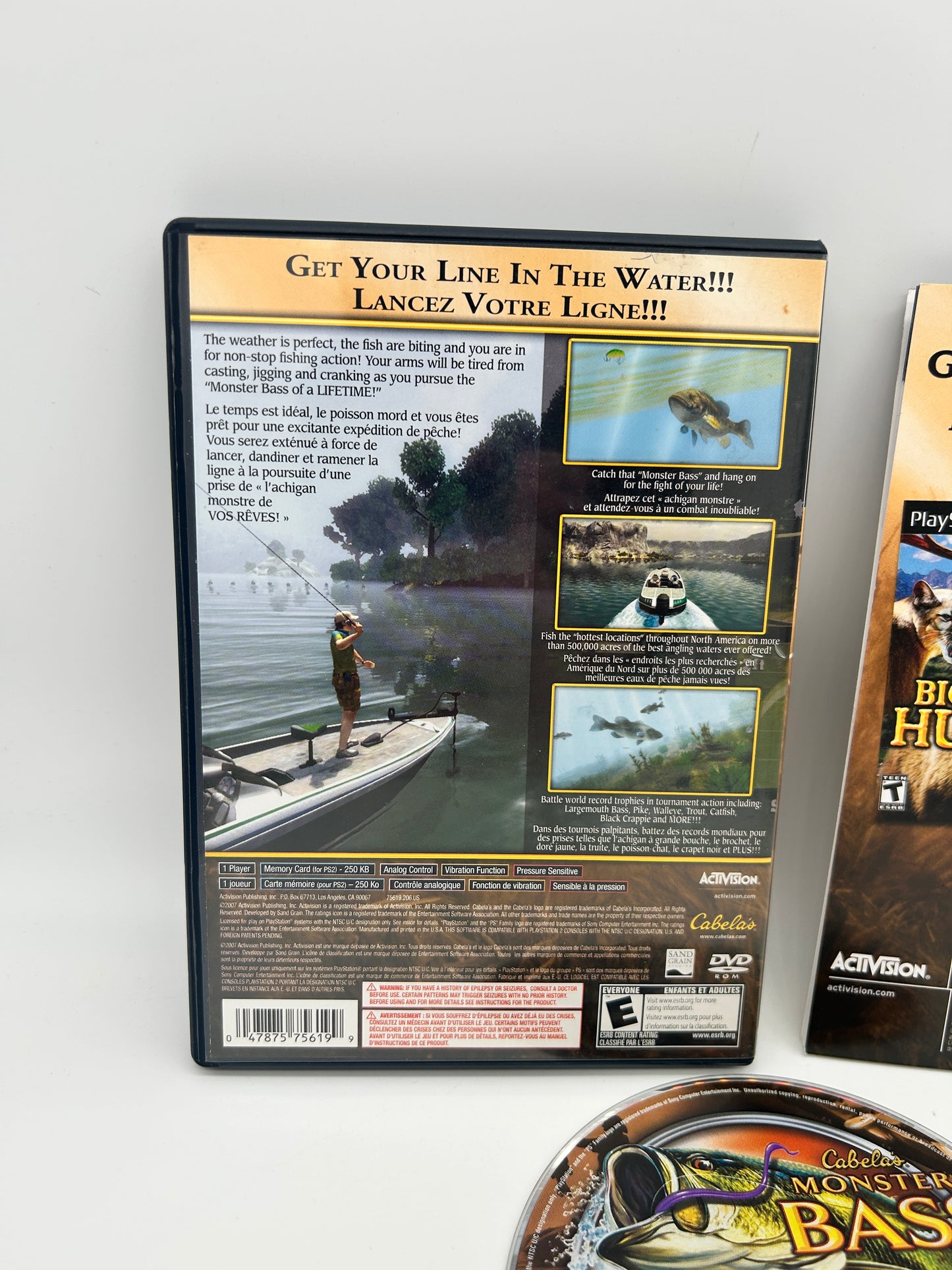 SONY PLAYSTATiON 2 [PS2] | CABELAS MONSTER BASS