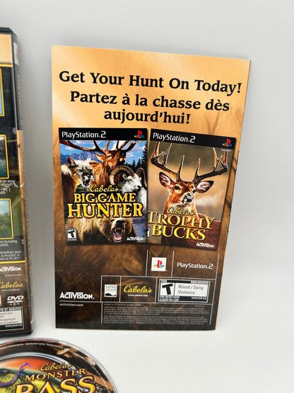 SONY PLAYSTATiON 2 [PS2] | CABELAS MONSTER BASS
