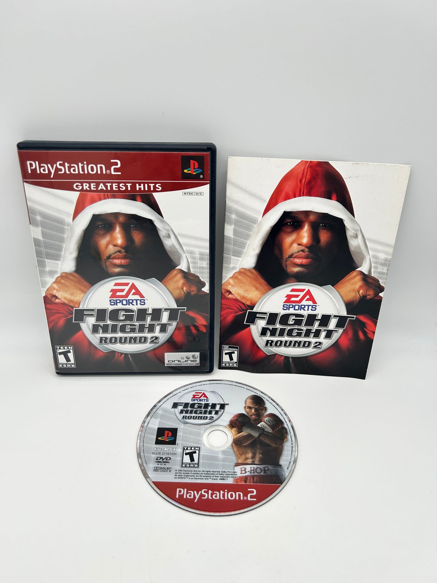 PiXEL-RETRO.COM : SONY PLAYSTATION 2 (PS2) COMPLET CIB BOX MANUAL GAME NTSC FIGHT NIGHT ROUND 2