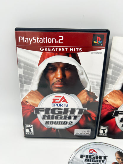 SONY PLAYSTATiON 2 [PS2] | FiGHT NiGHT ROUND 2 | GREATEST HiTS