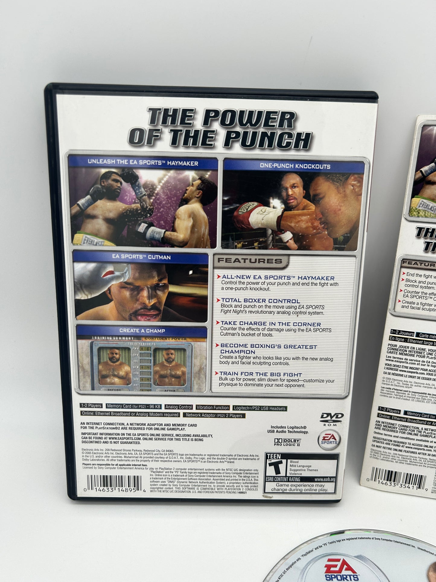 SONY PLAYSTATiON 2 [PS2] | FiGHT NiGHT ROUND 2 | GREATEST HiTS