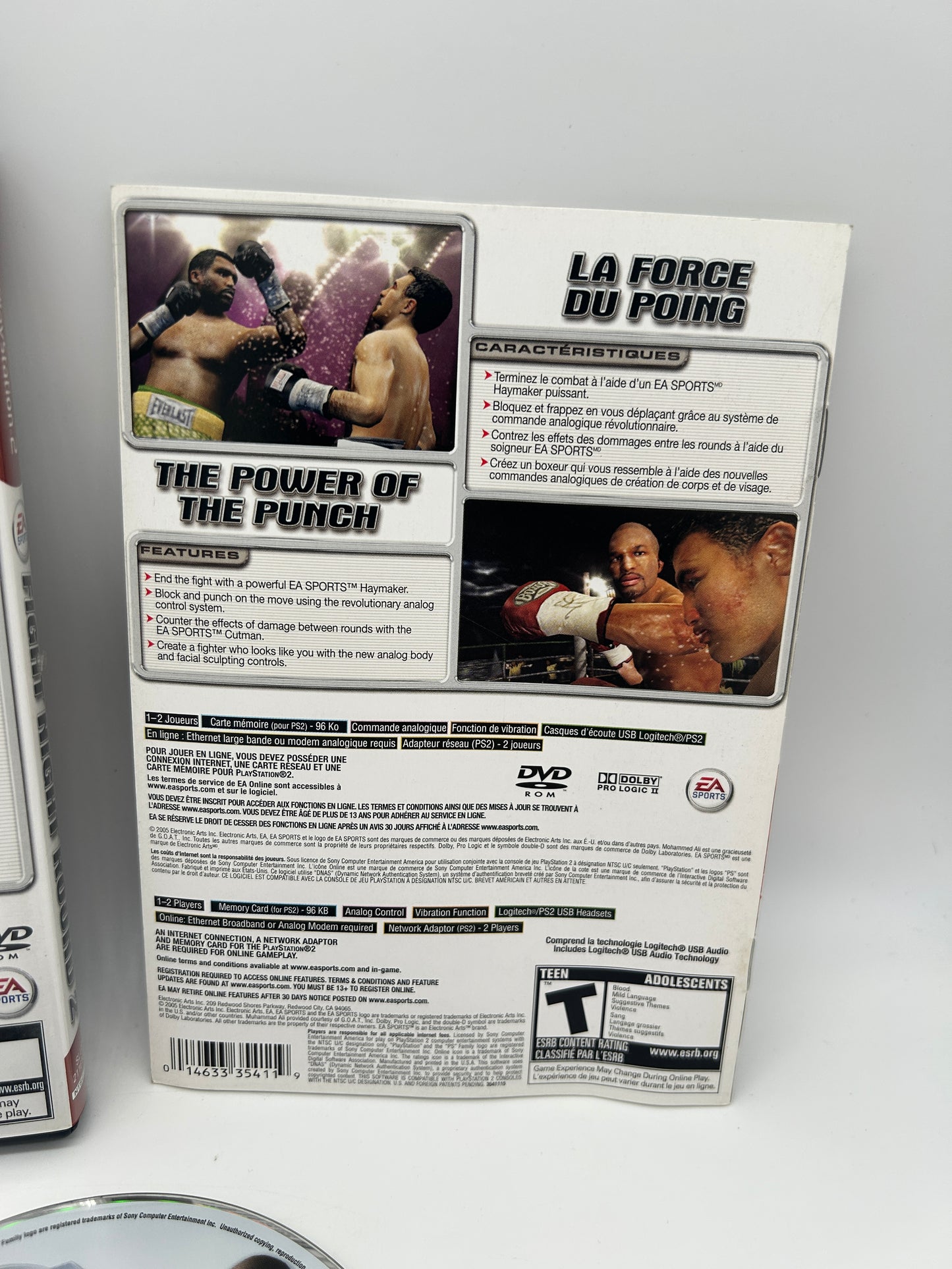 SONY PLAYSTATiON 2 [PS2] | FiGHT NiGHT ROUND 2 | GREATEST HiTS