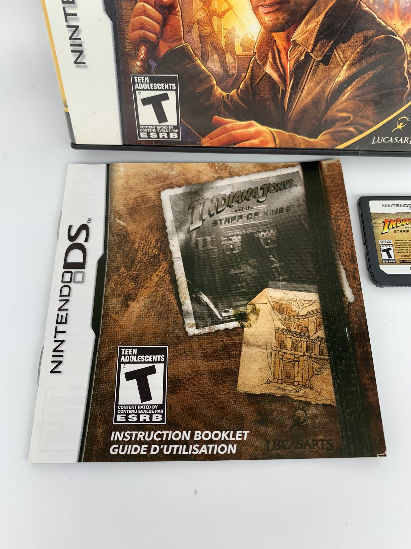 NiNTENDO DS | iNDiANA JONES AND THE STAFF OF KiNGS