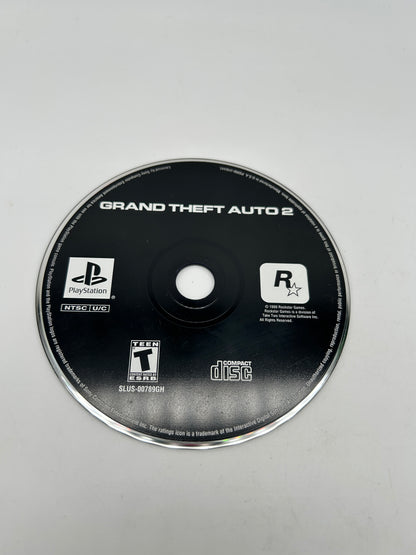PiXEL-RETRO.COM : SONY PLAYSTATION (PS1) COMPLETE CIB BOX MANUAL GAME NTSC GRAND THEFT AUTO 2