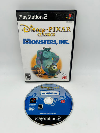 PiXEL-RETRO.COM : SONY PLAYSTATION 2 (PS2) COMPLET CIB BOX MANUAL GAME NTSC MONSTERS INC