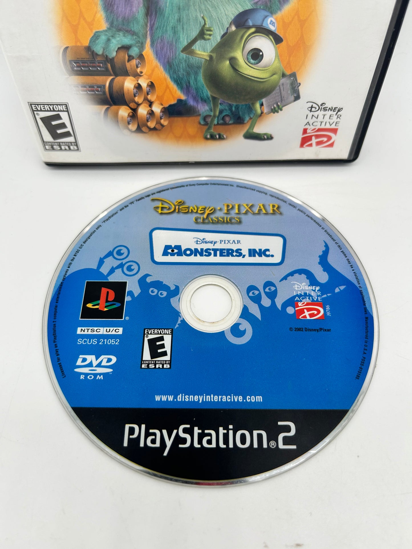 SONY PLAYSTATiON 2 [PS2] | MONSTERS iNC | DiSNEY PiXAR CLASSiCS