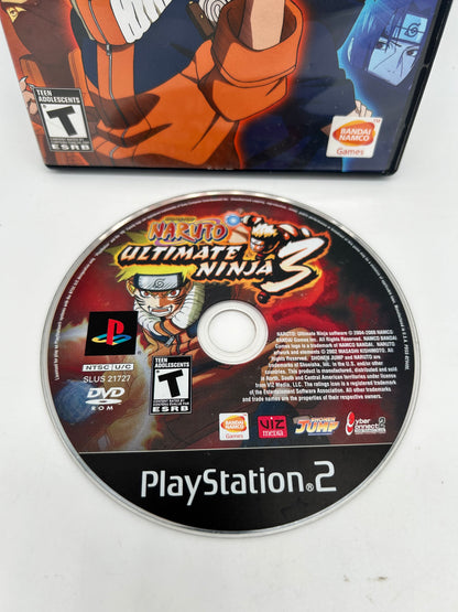 SONY PLAYSTATiON 2 [PS2] | NARUTO  ULTiMATE NiNJA 3