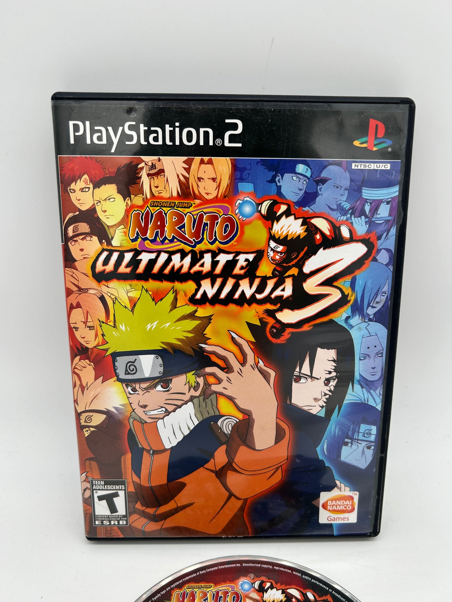 SONY PLAYSTATiON 2 [PS2] | NARUTO  ULTiMATE NiNJA 3