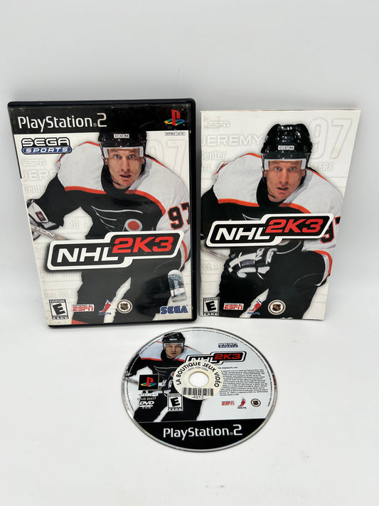 PiXEL-RETRO.COM : SONY PLAYSTATION 2 (PS2) COMPLET CIB BOX MANUAL GAME NTSC NHL 2K3