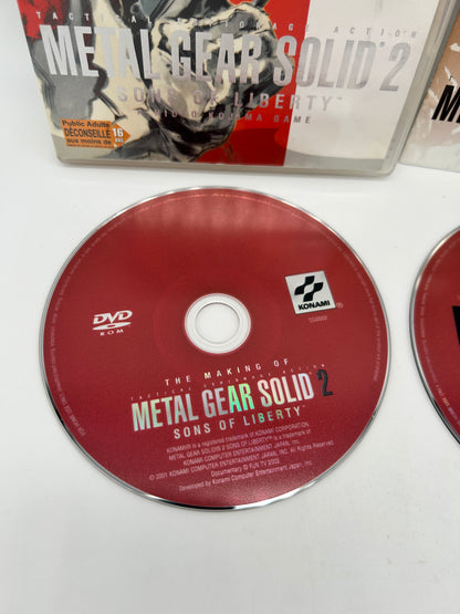 SONY PLAYSTATiON 2 [PS2] | METAL GEAR SOLiD 2 SONS OF LIBERTY