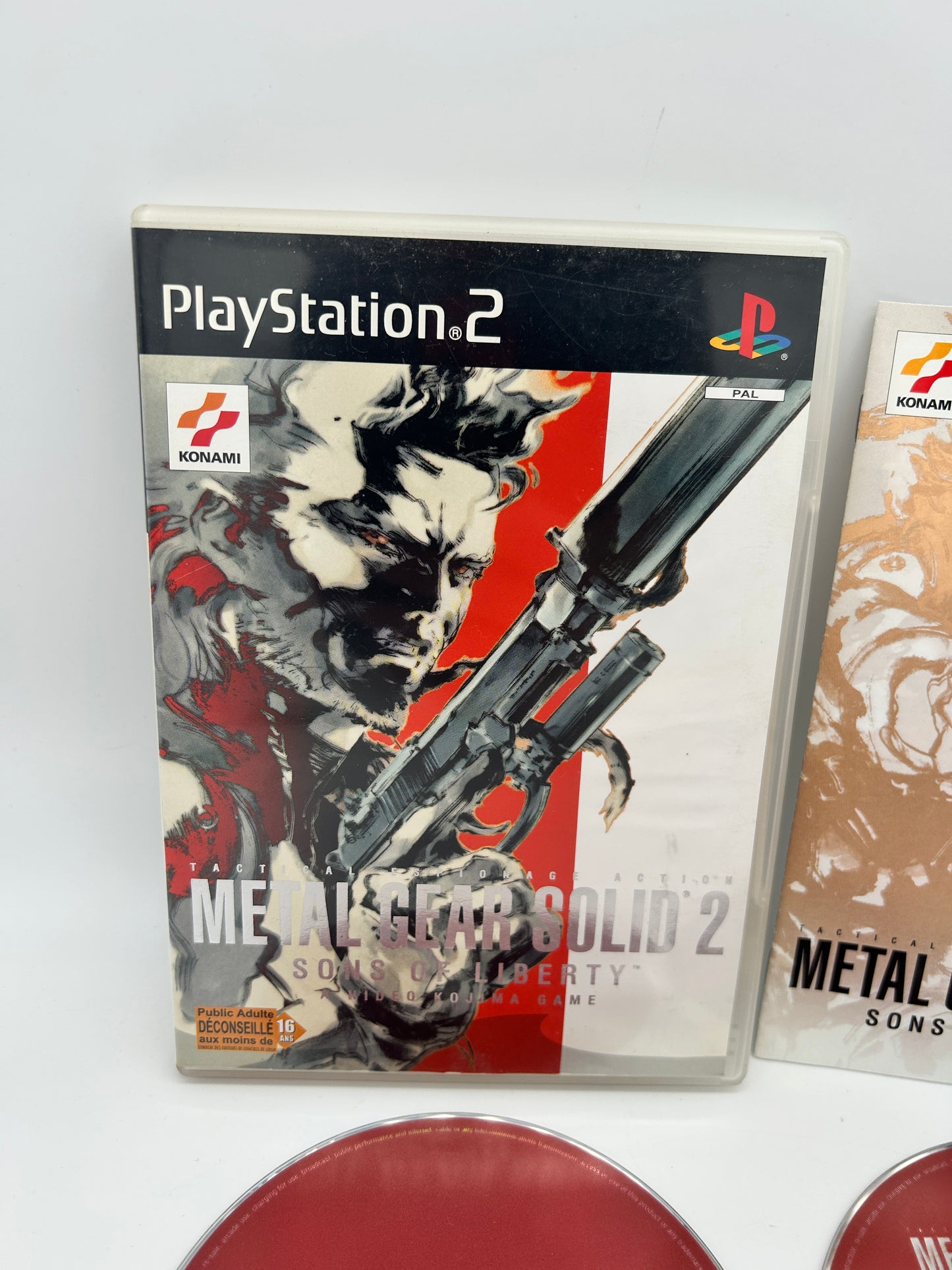 SONY PLAYSTATiON 2 [PS2] | METAL GEAR SOLiD 2 SONS OF LIBERTY