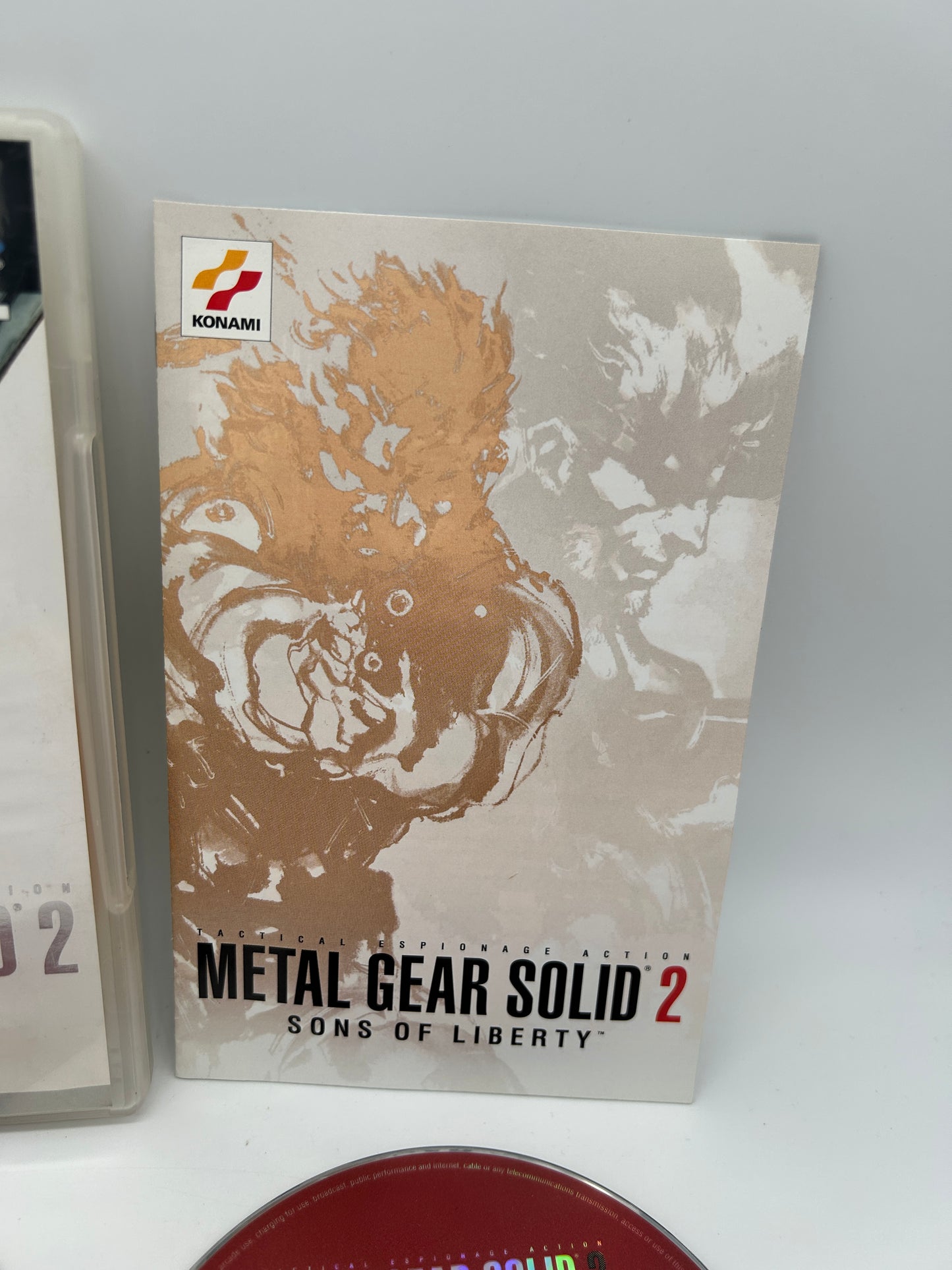 SONY PLAYSTATiON 2 [PS2] | METAL GEAR SOLiD 2 SONS OF LIBERTY