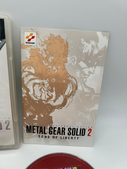 SONY PLAYSTATiON 2 [PS2] | METAL GEAR SOLiD 2 SONS OF LIBERTY