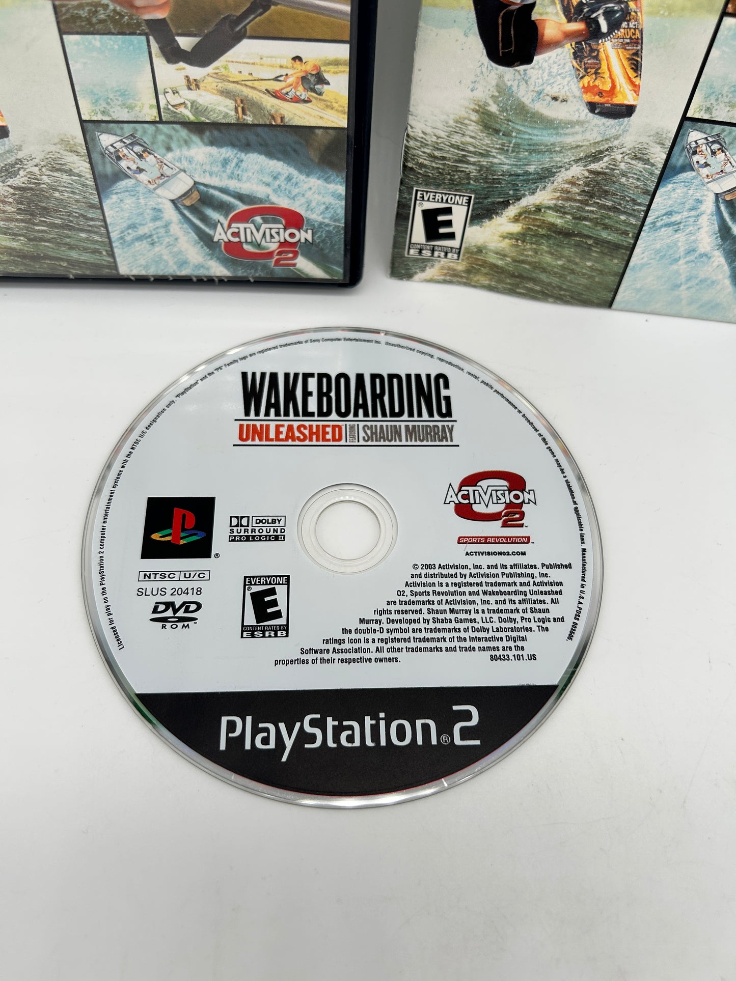 SONY PLAYSTATiON 2 [PS2] | WAKEBOARDiNG UNLEASHED
