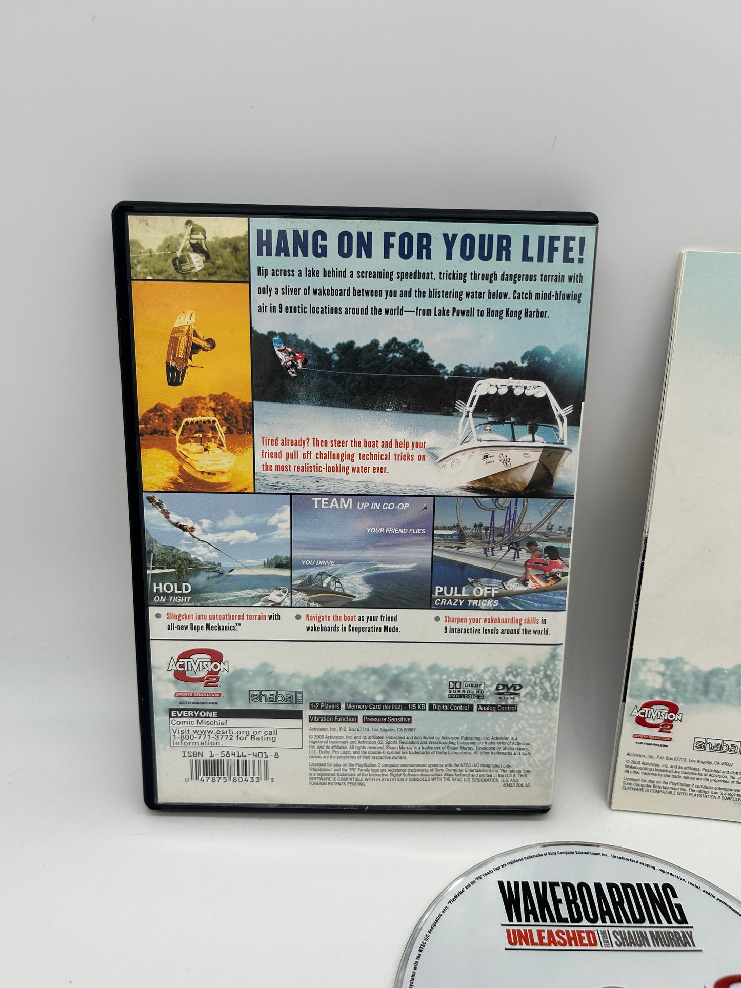 SONY PLAYSTATiON 2 [PS2] | WAKEBOARDiNG UNLEASHED