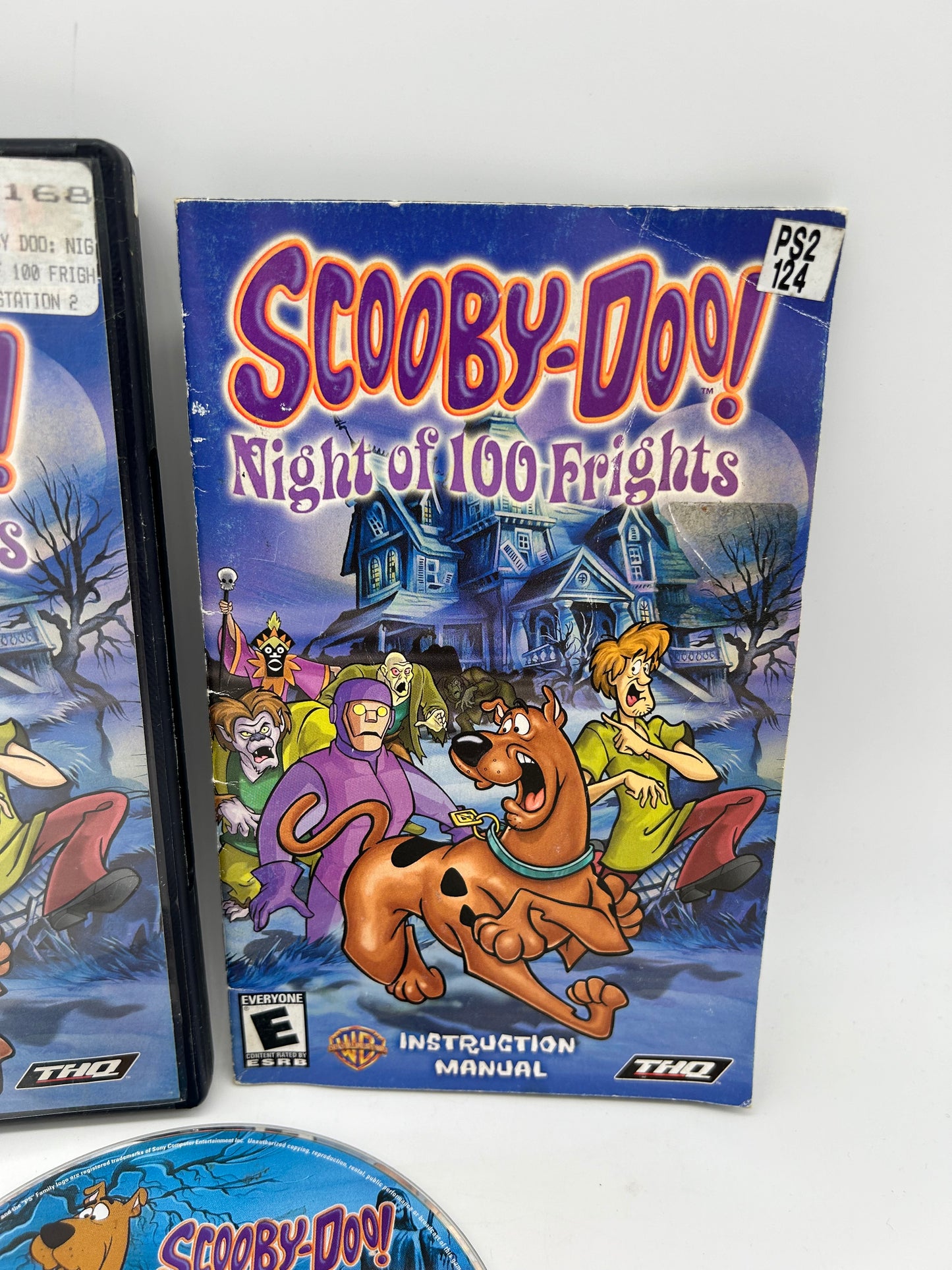 SONY PLAYSTATiON 2 [PS2] | SCOOBY-DOO NiGHT OF 100 FRiGHTS