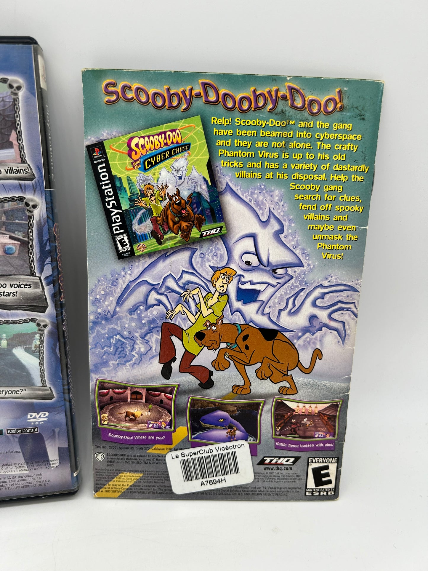 SONY PLAYSTATiON 2 [PS2] | SCOOBY-DOO NiGHT OF 100 FRiGHTS