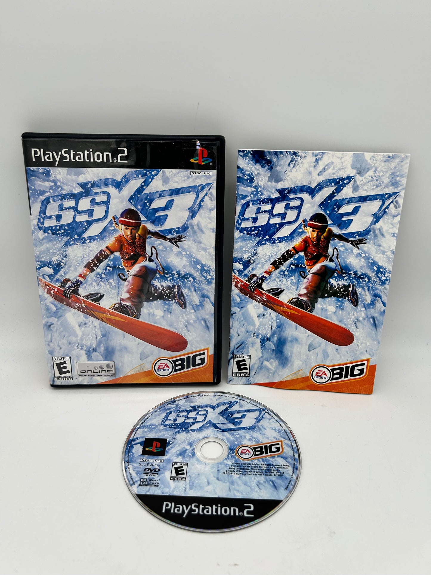 PiXEL-RETRO.COM : SONY PLAYSTATION 2 (PS2) COMPLET CIB BOX MANUAL GAME NTSC SSX 3