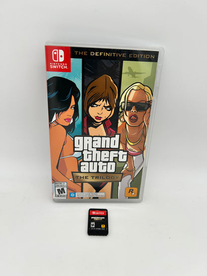 PiXEL-RETRO.COM : NINTENDO SWITCH COMPLETE IN BOX MANUAL GAME NTSC GRAND THEFT AUTO THE TRILOGY