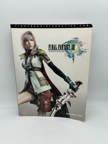 PiXEL-RETRO.COM : BOOKS STRATEGY PLAYER'S GUIDE WALKTHROUGH OFFICIAL PIGGYBACK FINAL FANTASY XIII