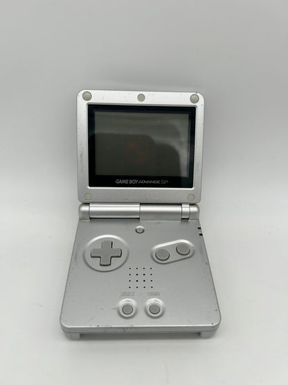 NiNTENDO GAME BOY ADVANCE SP [GBA] CONSOLE | MODEL ARGENT UGS-001
