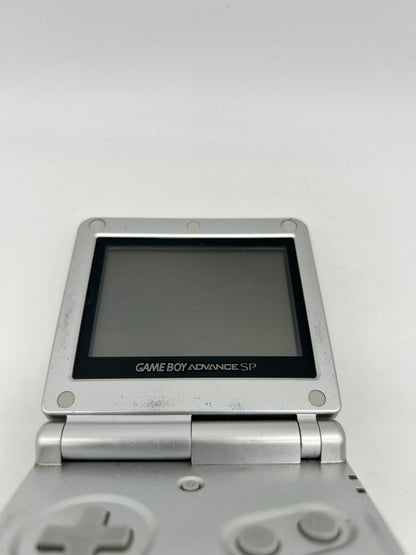 NiNTENDO GAME BOY ADVANCE SP [GBA] CONSOLE | MODEL ARGENT UGS-001