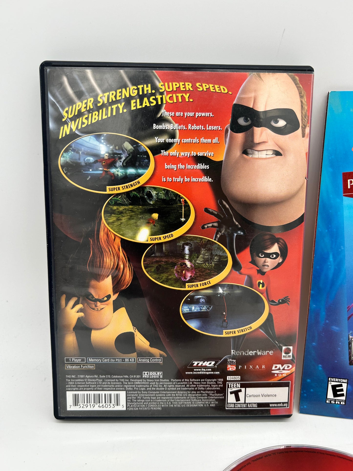 SONY PLAYSTATiON 2 [PS2] | THE INCREDiBLES | GREATEST HiTS