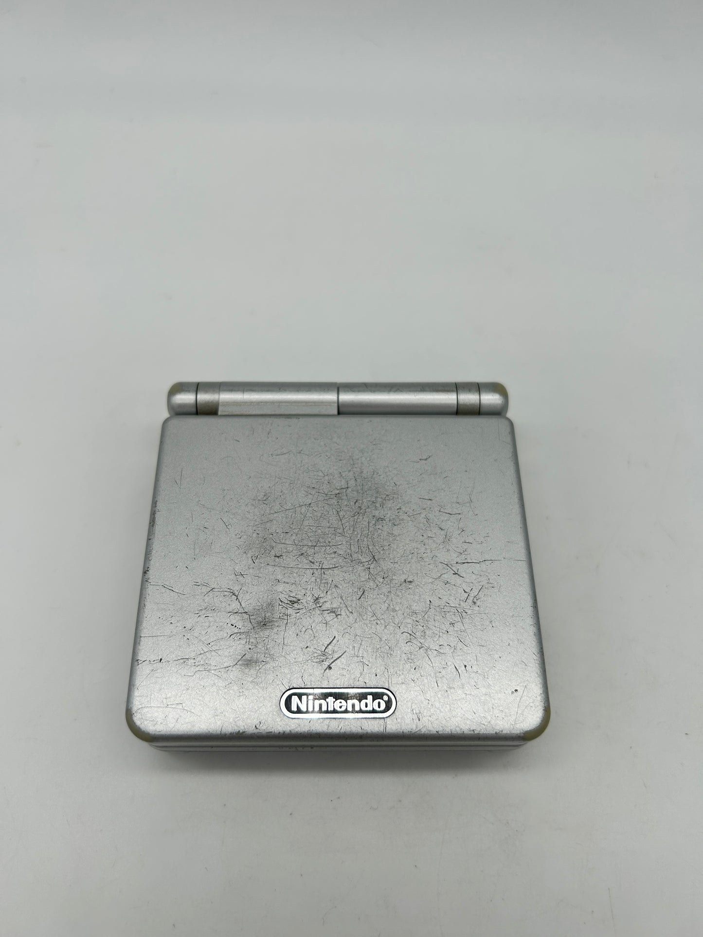 NiNTENDO GAME BOY ADVANCE SP [GBA] CONSOLE | MODEL ARGENT UGS-001